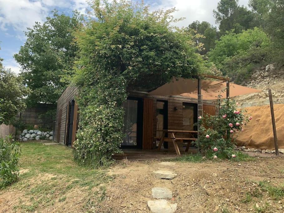 Maison En Bois A Entrechaux Exterior photo